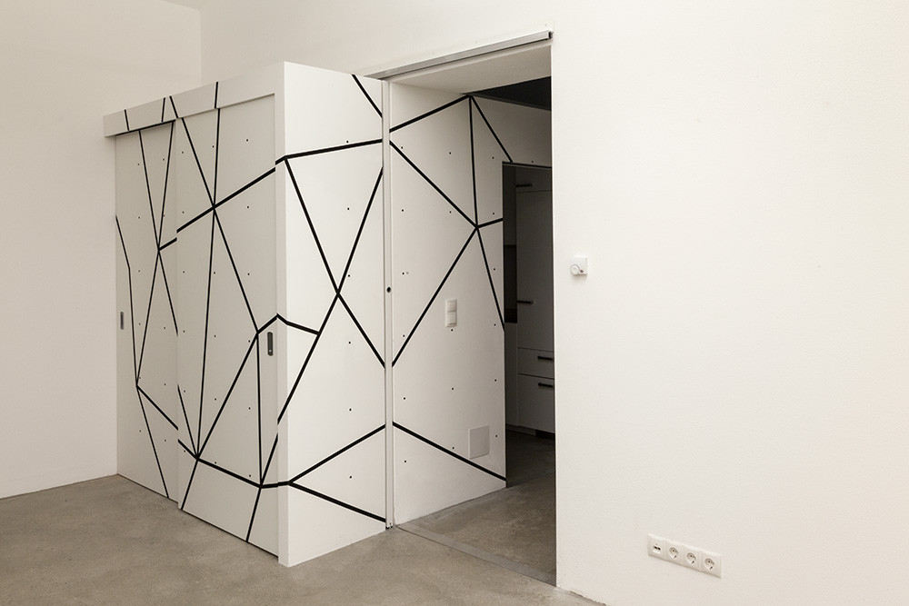 Artist Jürgen Bauer, Solo Exhibition, Parallaxe, Schreygasse 8 Vienna, 03.2016, Exhibition-view