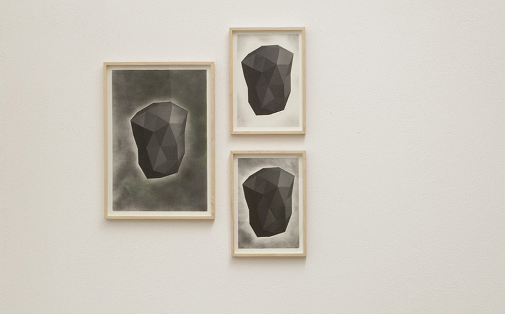 Artist Jürgen Bauer, Solo Exhibition, Parallaxe, Schreygasse 8 Vienna, 03.2016, Exhibition-view