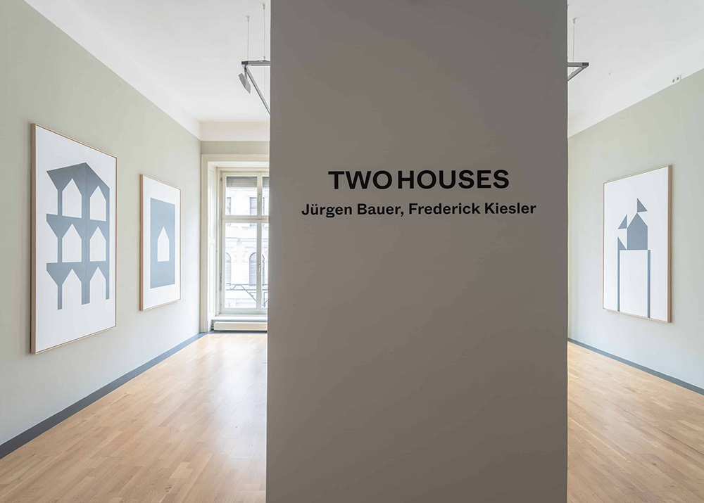 Image of Exhibition Two Houses in the viennese Frederick Kiesler Foundation 2025