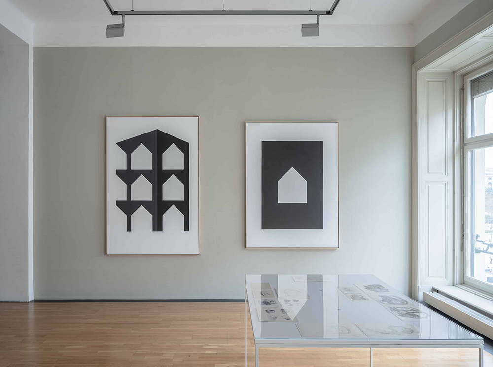 Image of Exhibition Two Houses in the viennese Frederick Kiesler Foundation 2025