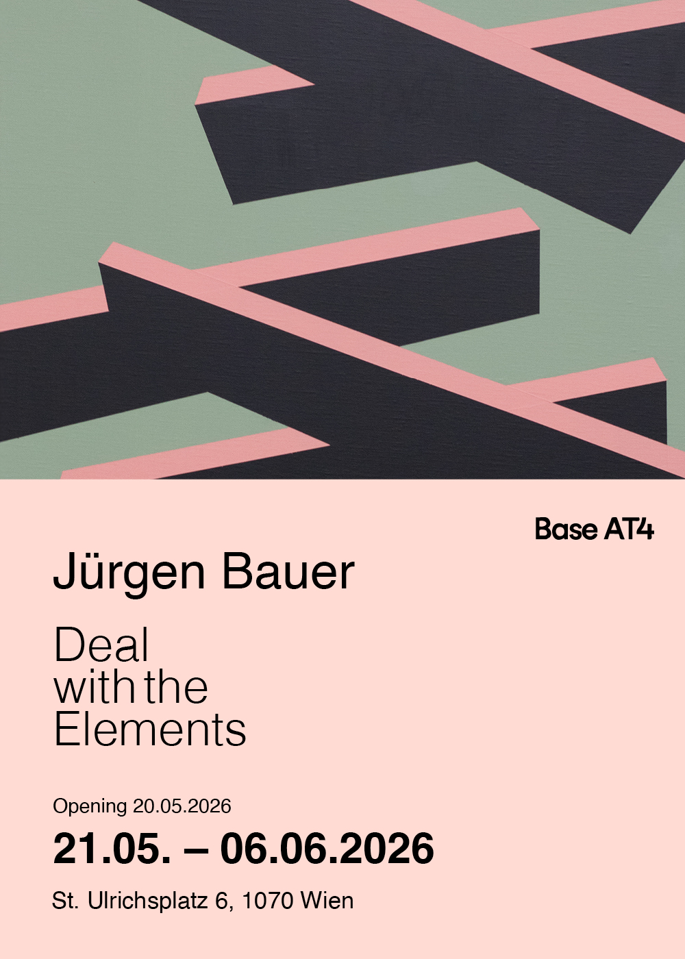 Teaser Image for Solo exhibition, Jürgen Bauer - Deal with the elements